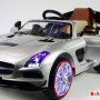 Электромобиль Wingo MERCEDES SLS LUX (серебристый лакированный)